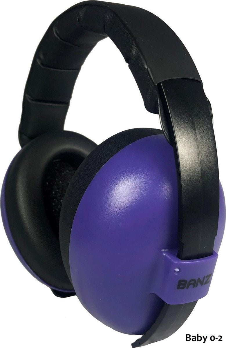 BANZ KIDS GEHOORBESCHERMER DARK PURPLE