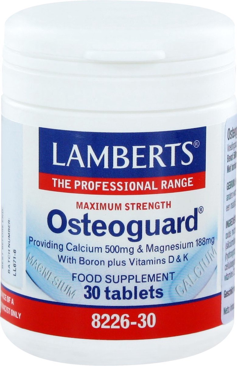 Lamberts Osteoguard - 30 tabletten - Mineralen - Voedingssupplement