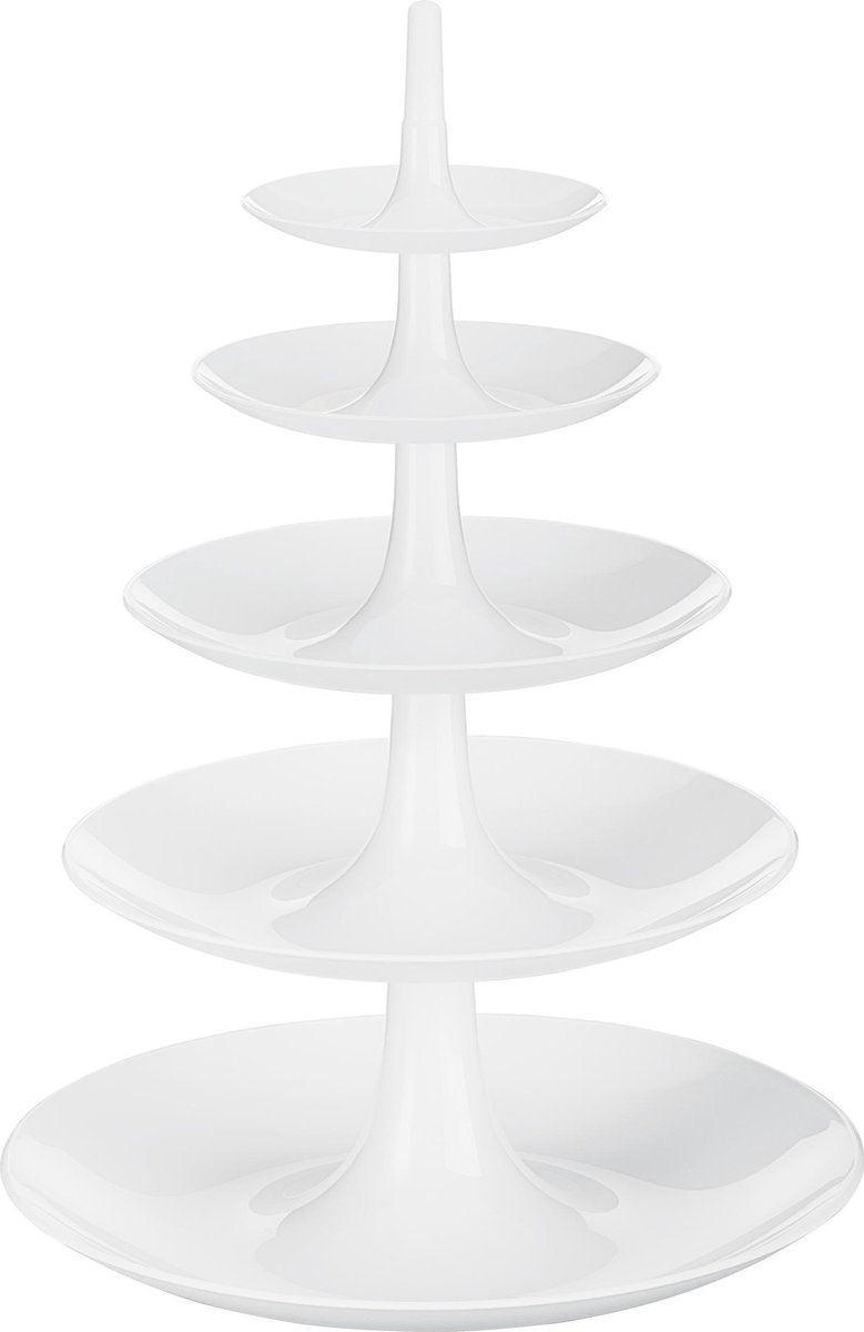 Koziol Babell Big - Etagère - 5-laags - Wit