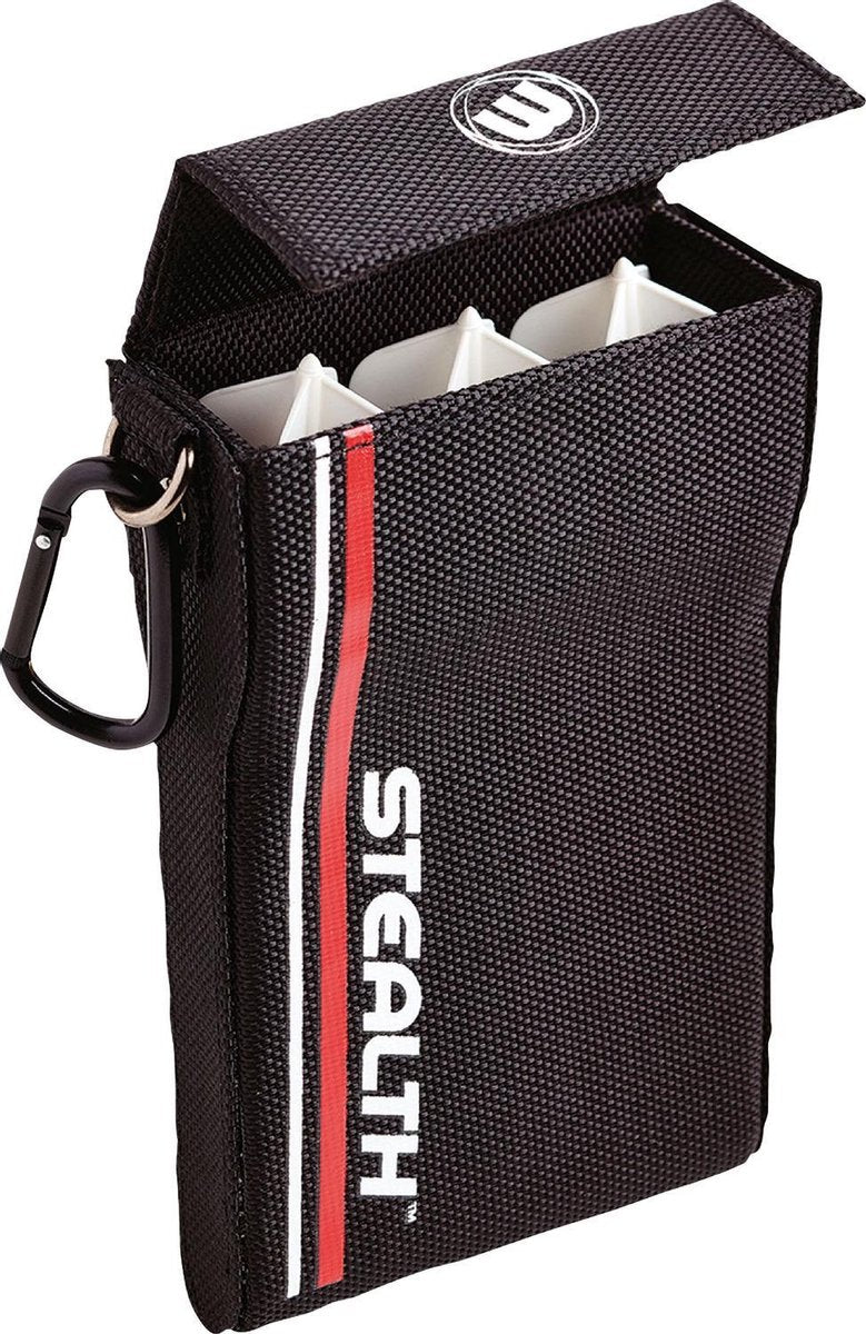Winmau Stealth dartcase geel - 18 x 16 x 3cm