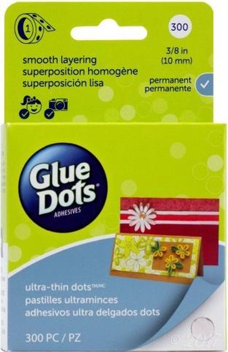 Glue Dots • Ultra-thin dots roll 10mm