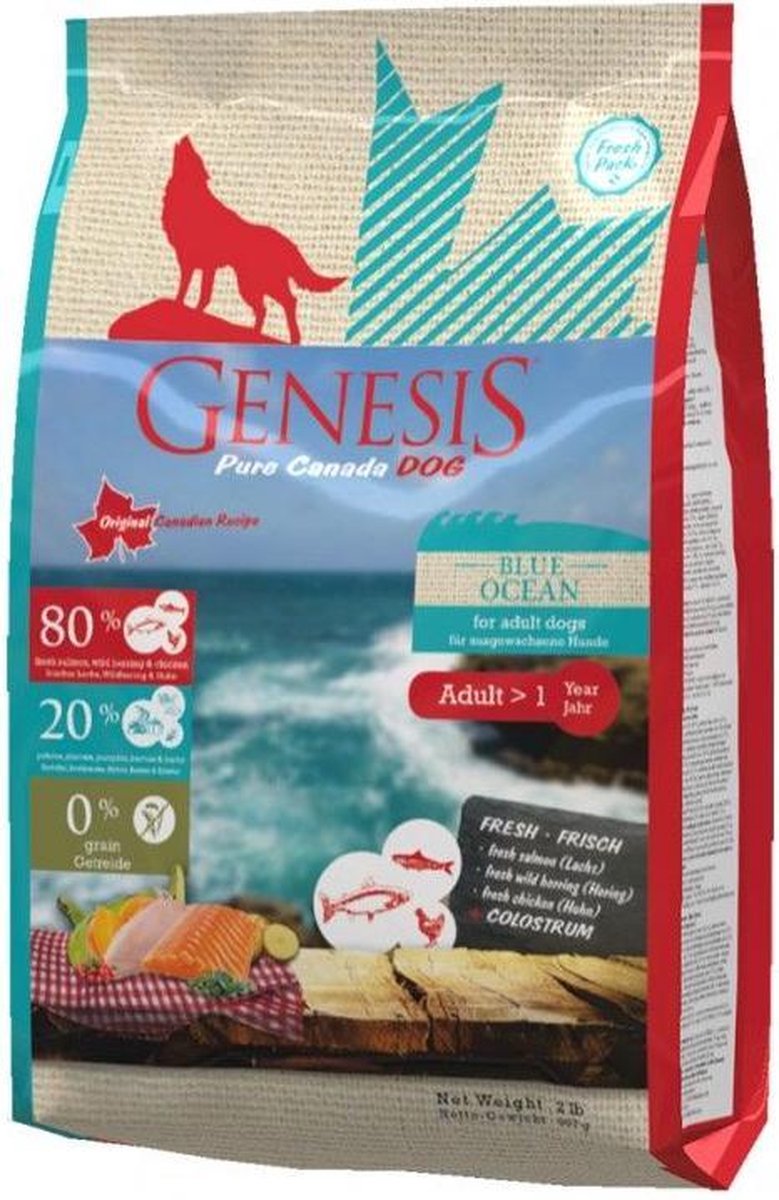 Genesis Pure Dog Adult Blue Ocean Inhoud - 11