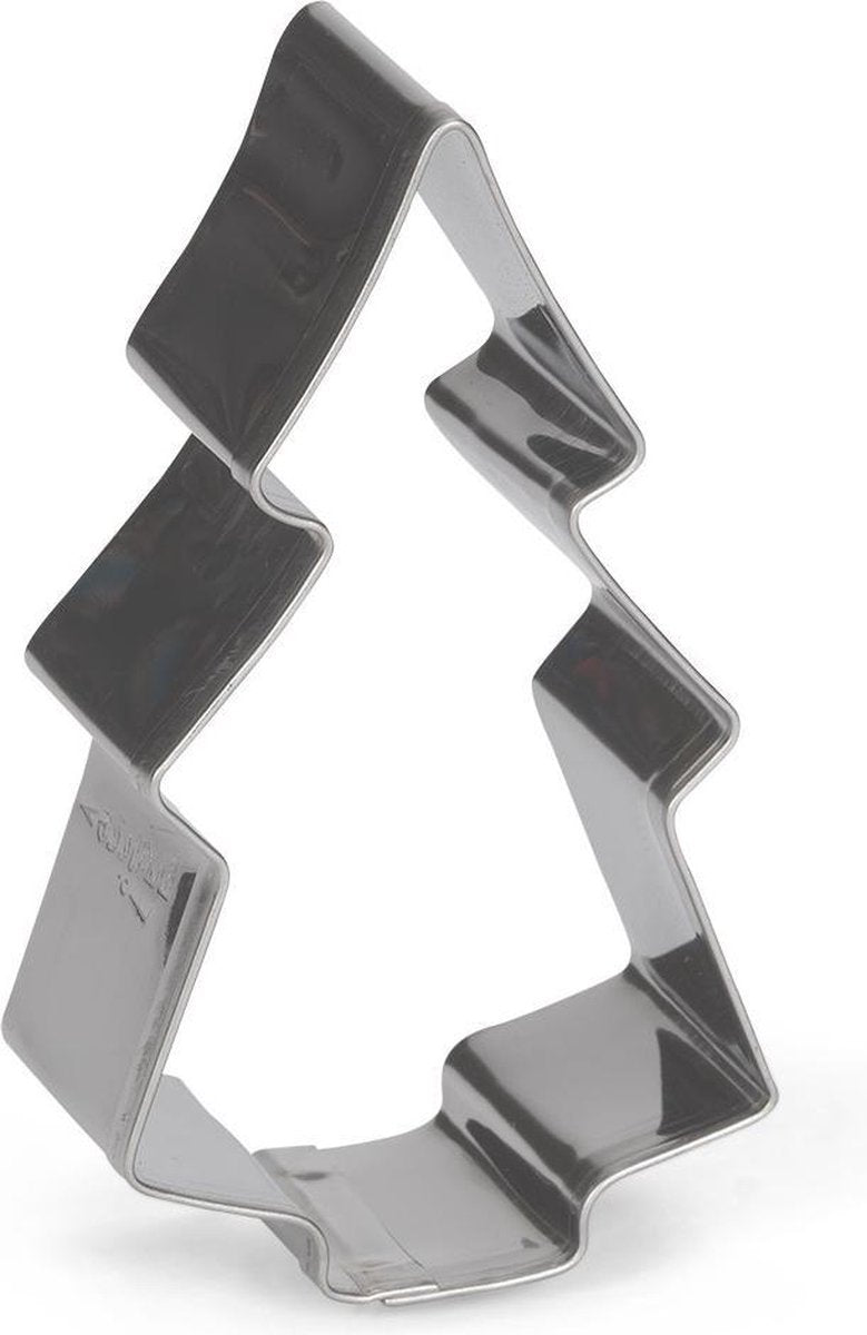 Patisse Uitsteekvorm rvs - kerstboom - 8 cm