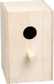 Vogelnestkastje Exoten - Bruin - 10.5 x 11.5 x 12.5 cm