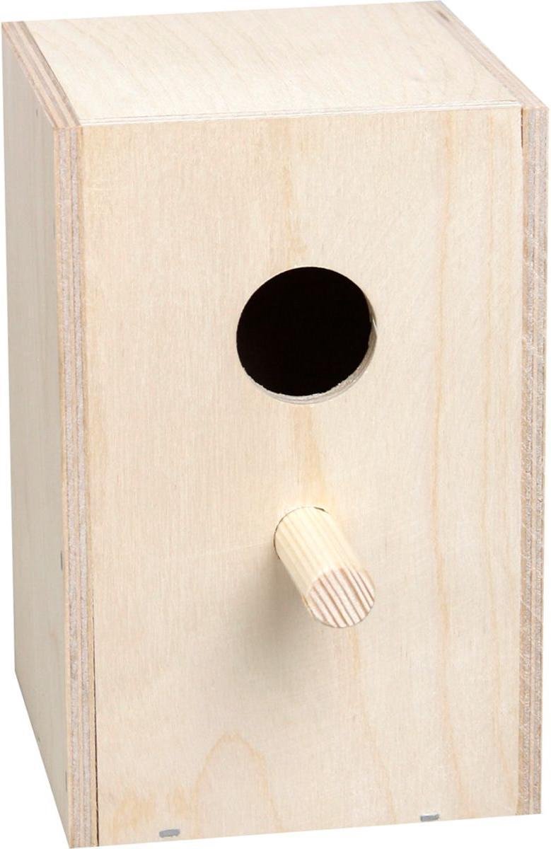 Vogelnestkastje Exoten - Bruin - 10.5 x 11.5 x 12.5 cm