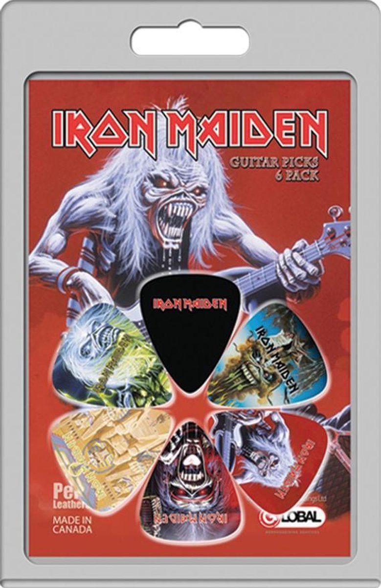 Perri's Iron Maiden 6-pack Medium plectrum 0.71 mm