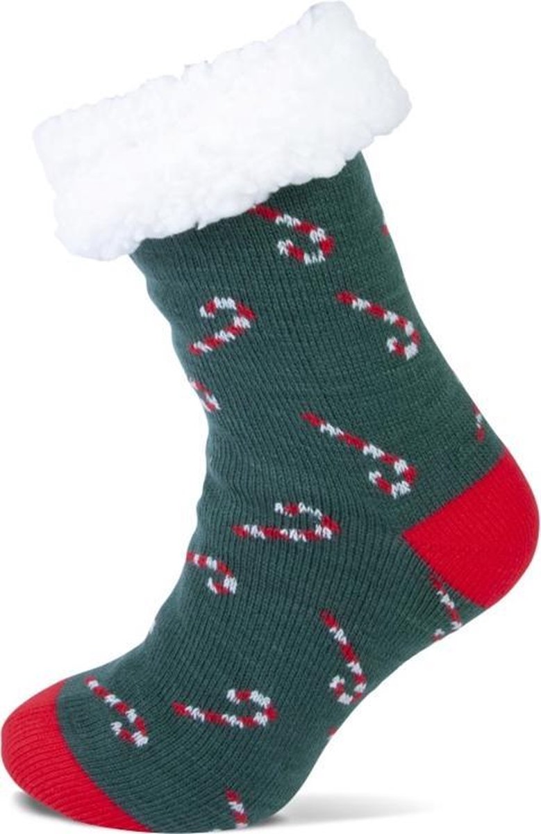 HomeSocks Antislip Kerstsokken Candycane