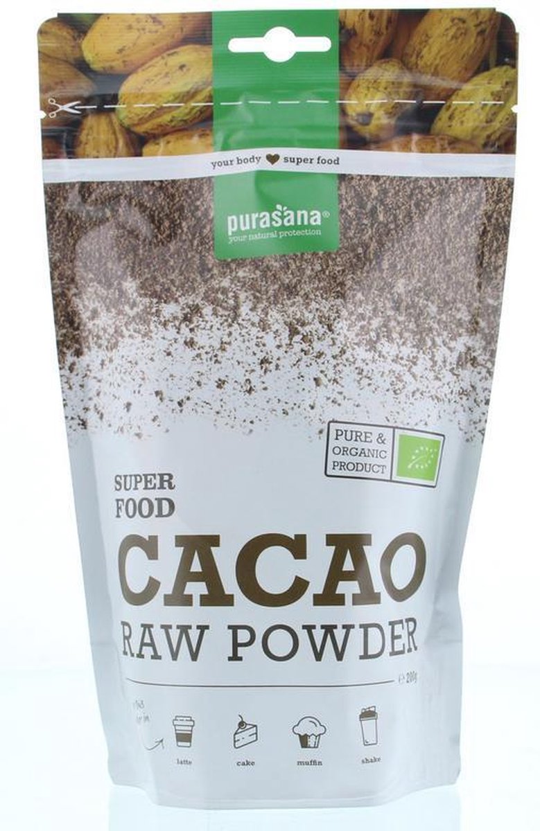 Purasana Cacao raw powder