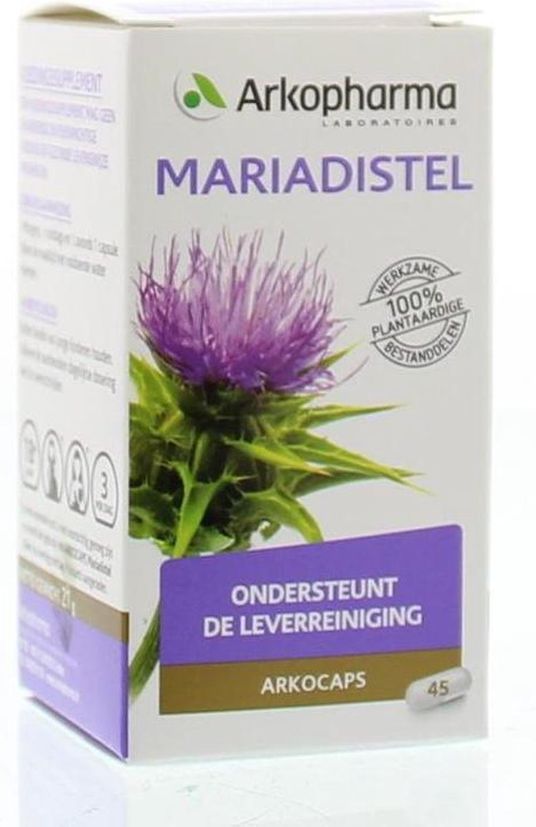 Arkocaps Mariadistel - 45 Capsules - Voedingssupplement