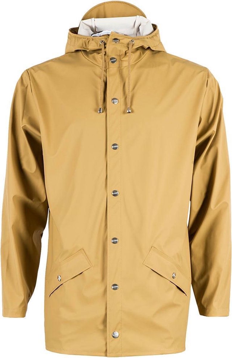 Rains Regenjassen Jacket Grijs Maat:M/L