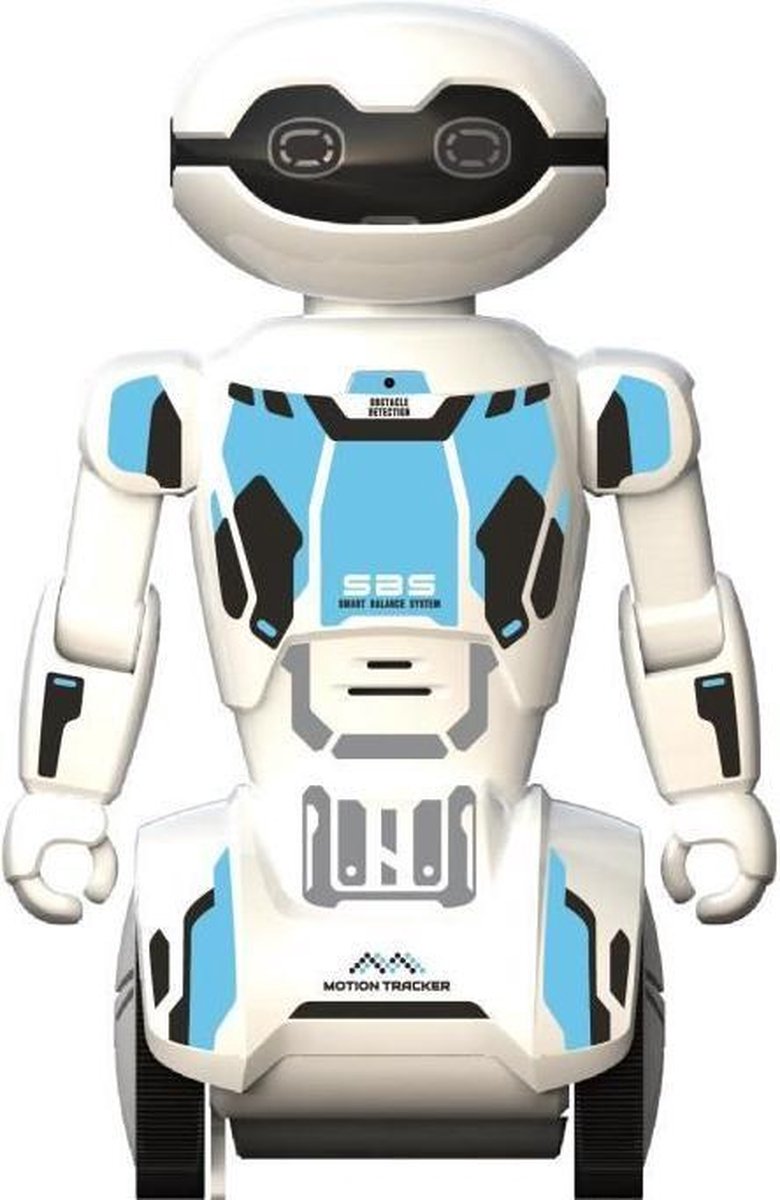 SILVERLIT - Macrobot - Radiogestuurde Humano�de robot - Wit en blauw