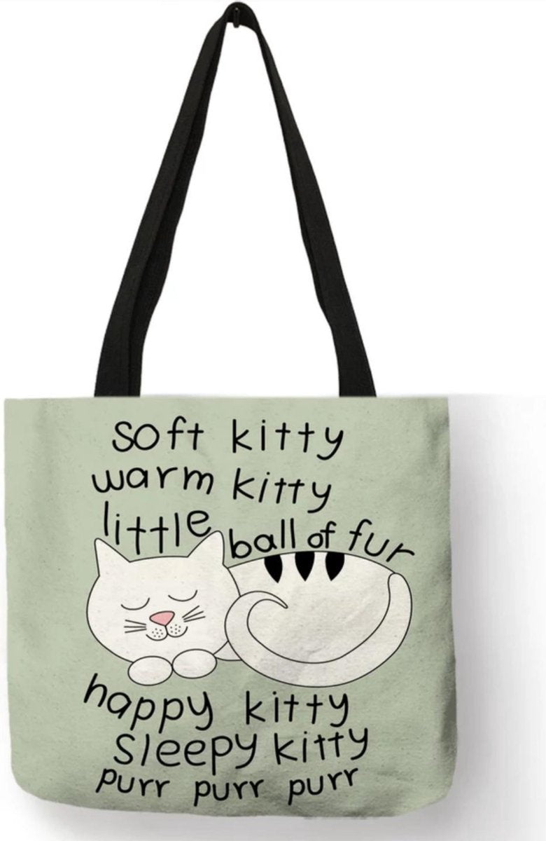 Kattenhebbedingen - Tas - Kat - Poes - Voor de kattenliefhebber - Soft Kitty