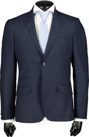 City Line By Nils Kostuum - Slim Fit - Blauw - 47