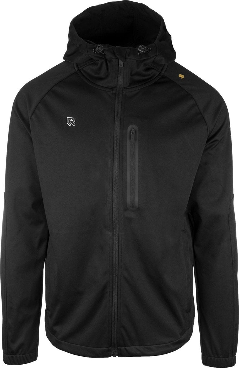Robey Softshell Jack - Voetbaljas - Black - Maat XXXL