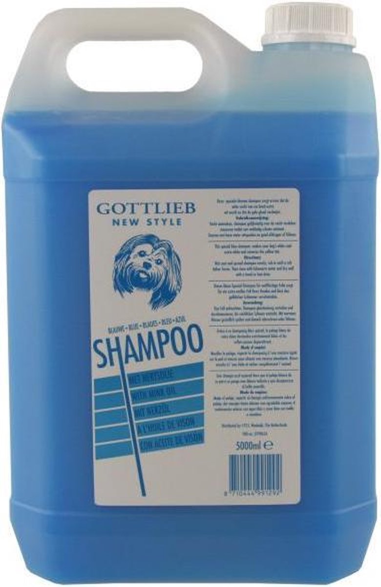 Gottlieb shampoo blauw 5 ltr