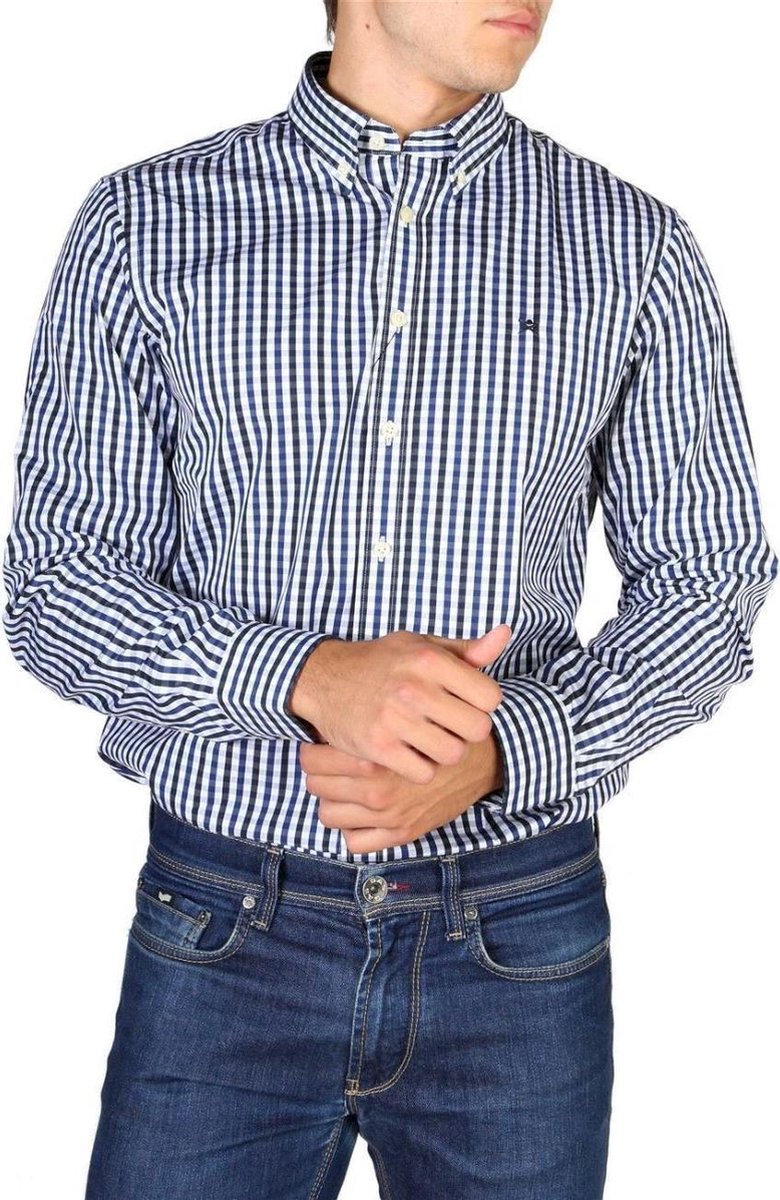 Hackett - Overhemd - Heren - HM305379-595 - navy