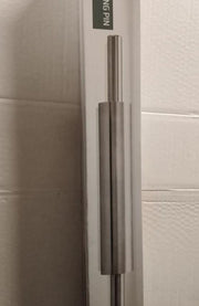 stainless  steel rolling pin/ extra smooth surface/ 5x 44 cm/ diameter en lengte / edelstalen deegroller/ extra glad oppervlak