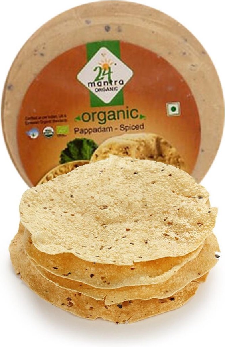 24 Mantra Gekruide Papad (10x100g)