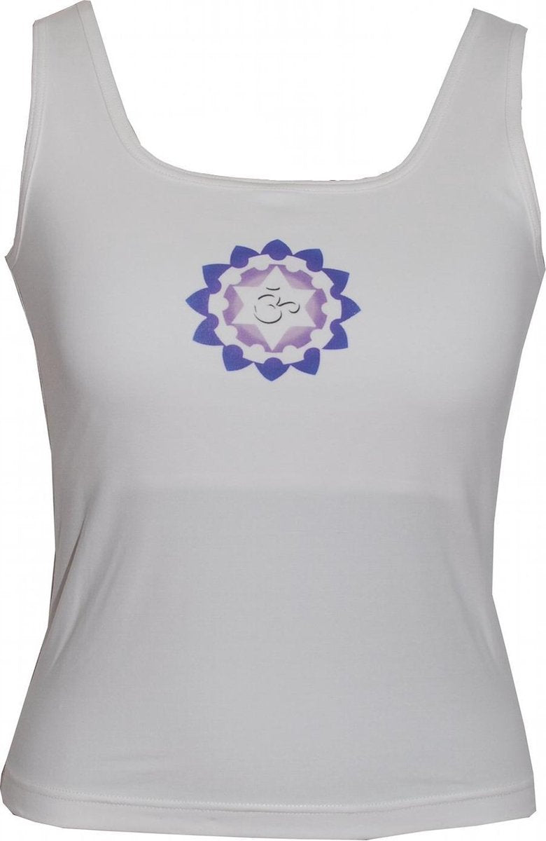 Zamkara Yoga Tank Top Ambala White M