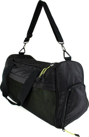 JAP Sporttas - Compacte sport tas voor dames en heren - Speciaal schoenen vak- Zwart