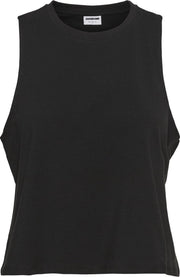 NOISY MAY NMHAILEY S/L CROP TANK TOP BG NOOS  Dames Top - Maat L