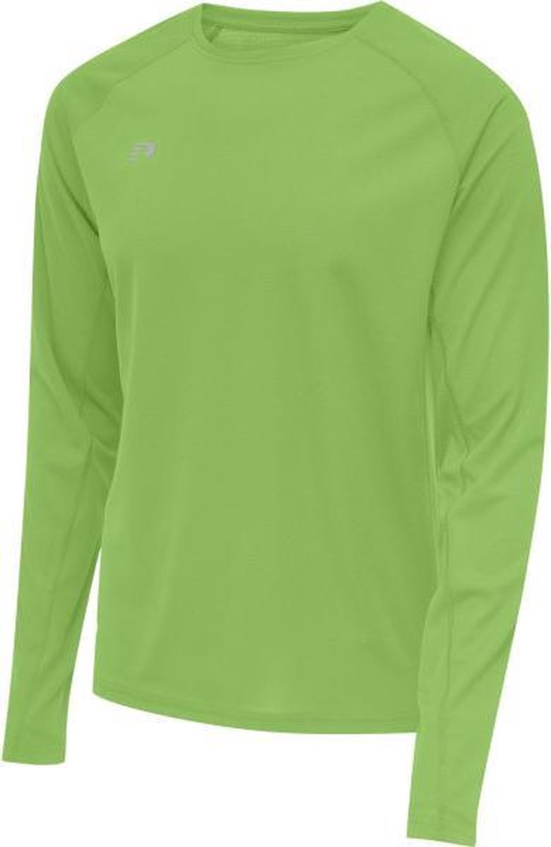 Newline Core Running LS Shirt Heren - lichtgroen - maat XL