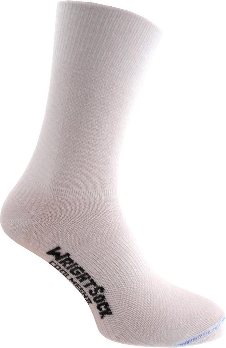 Wrightsock Coolmesh Crew - Wit - 41-45