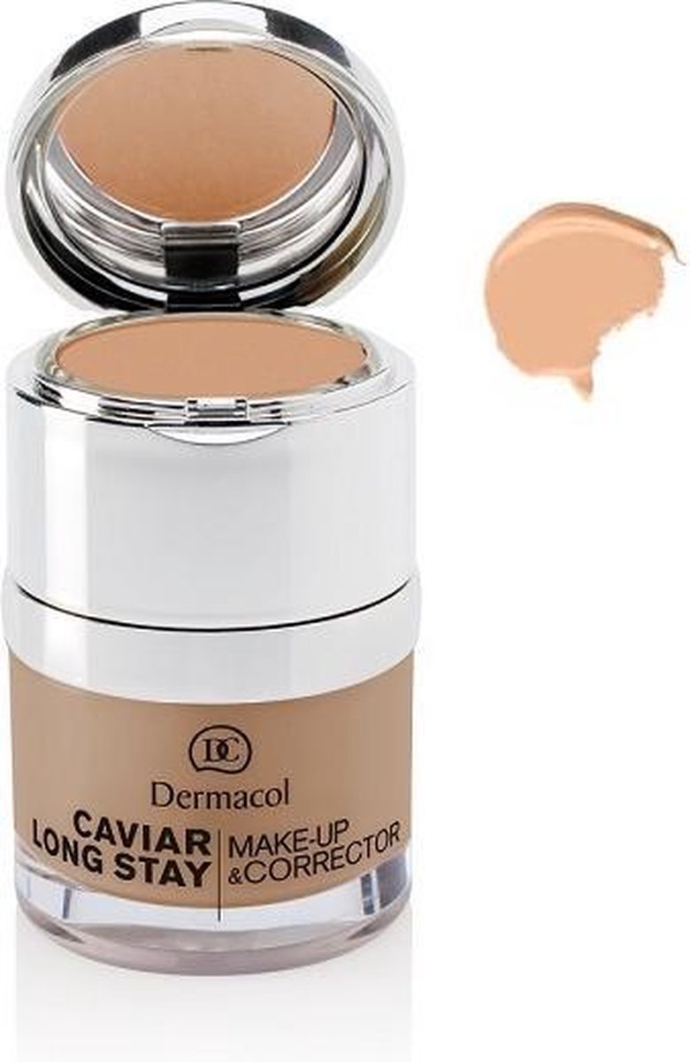 Dermacol - Caviar Long Stay & Make-Up Corrector Long lasting Make-Up with extracts of caviar and advanced corrector 30 ml 1 Pale -