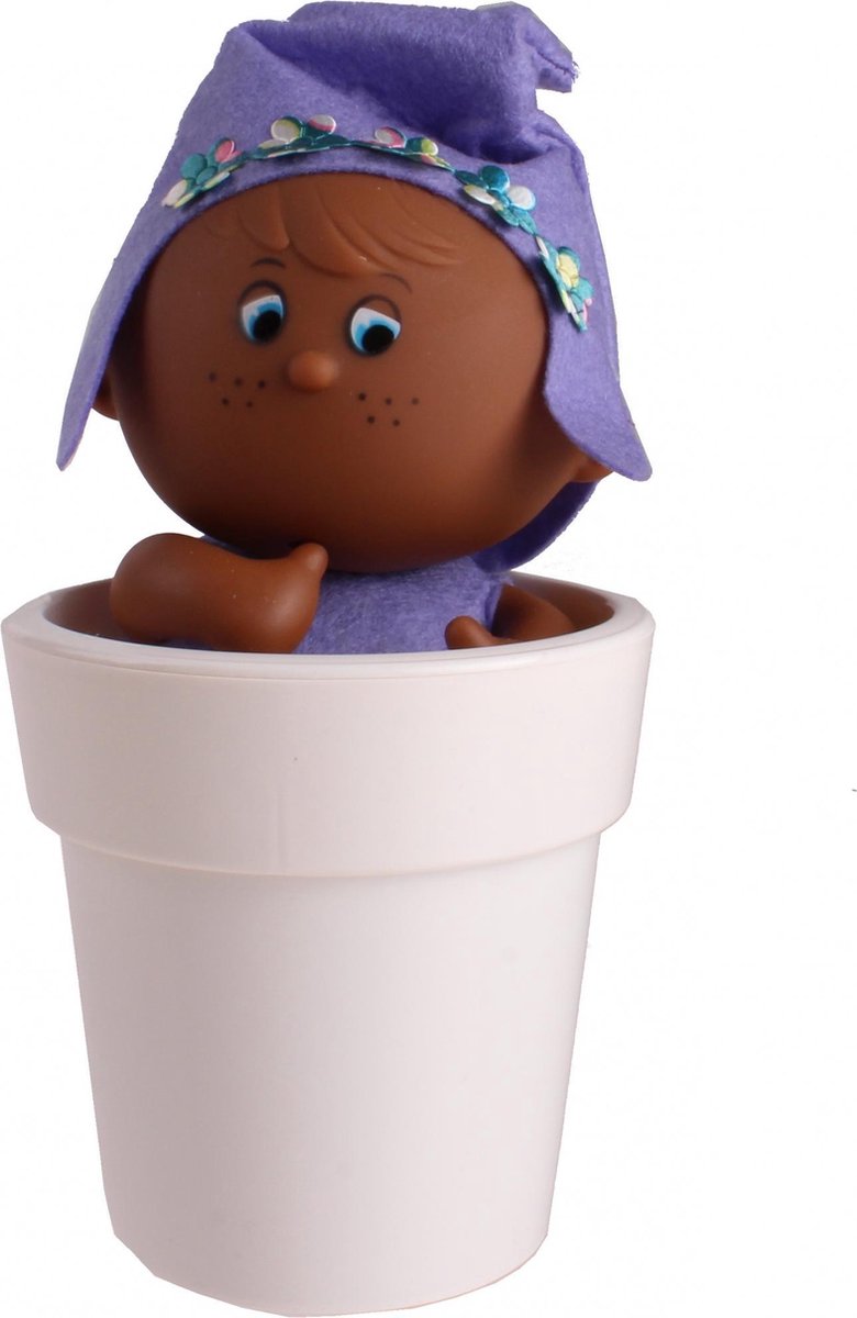 Falca Pop In Bloempot 21 Cm Paars