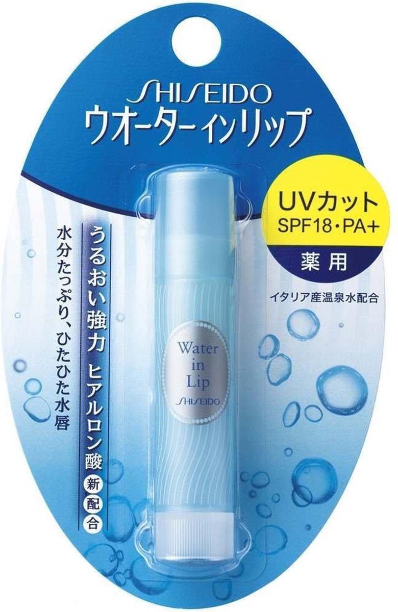 Shiseido Water In Lip Balm 3.5g UV Cut SPF 18 PA+ - Japanese Skincare