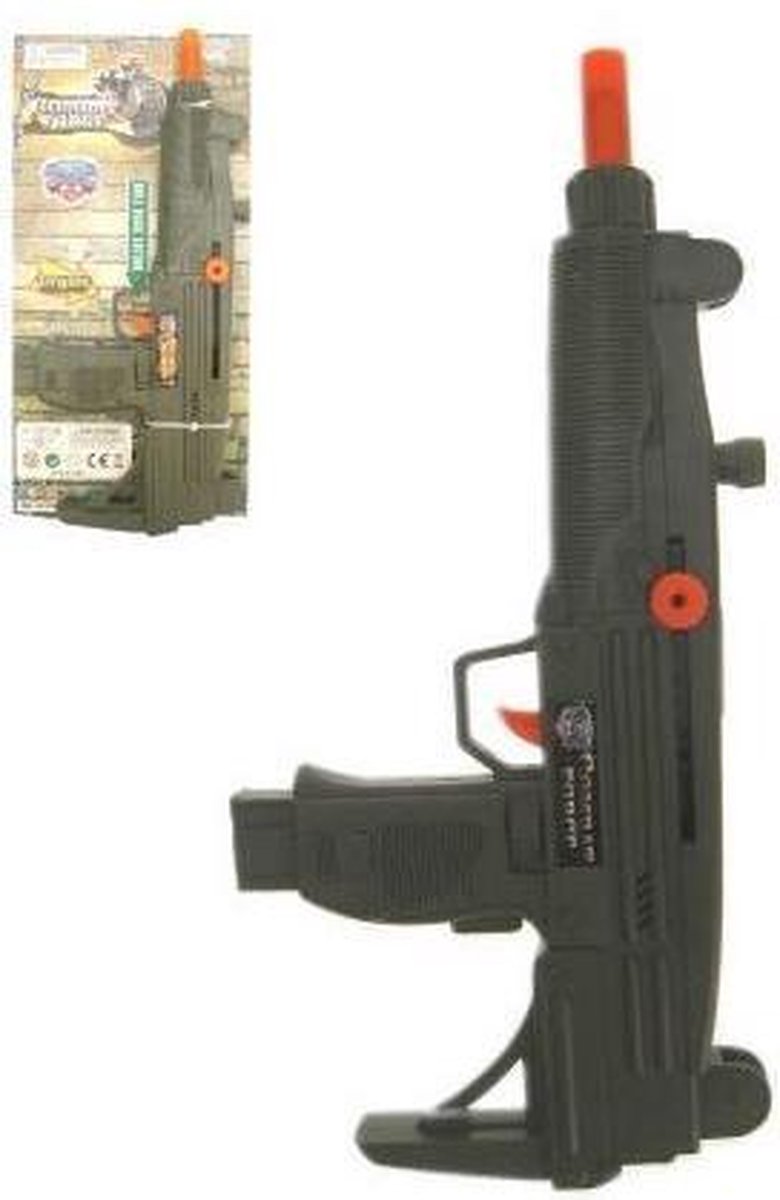 Uzi commando op kaart