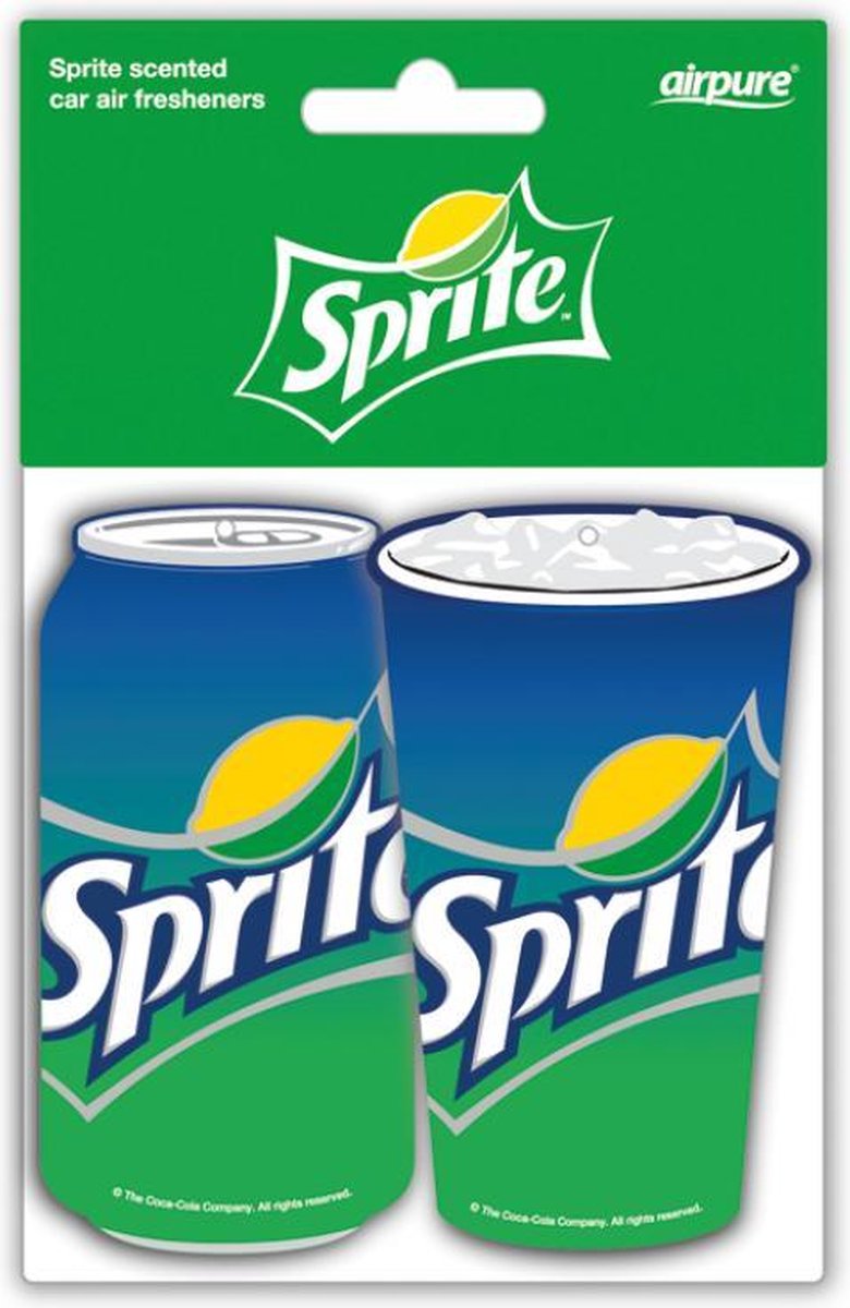 Sprite air freshener 2-pack