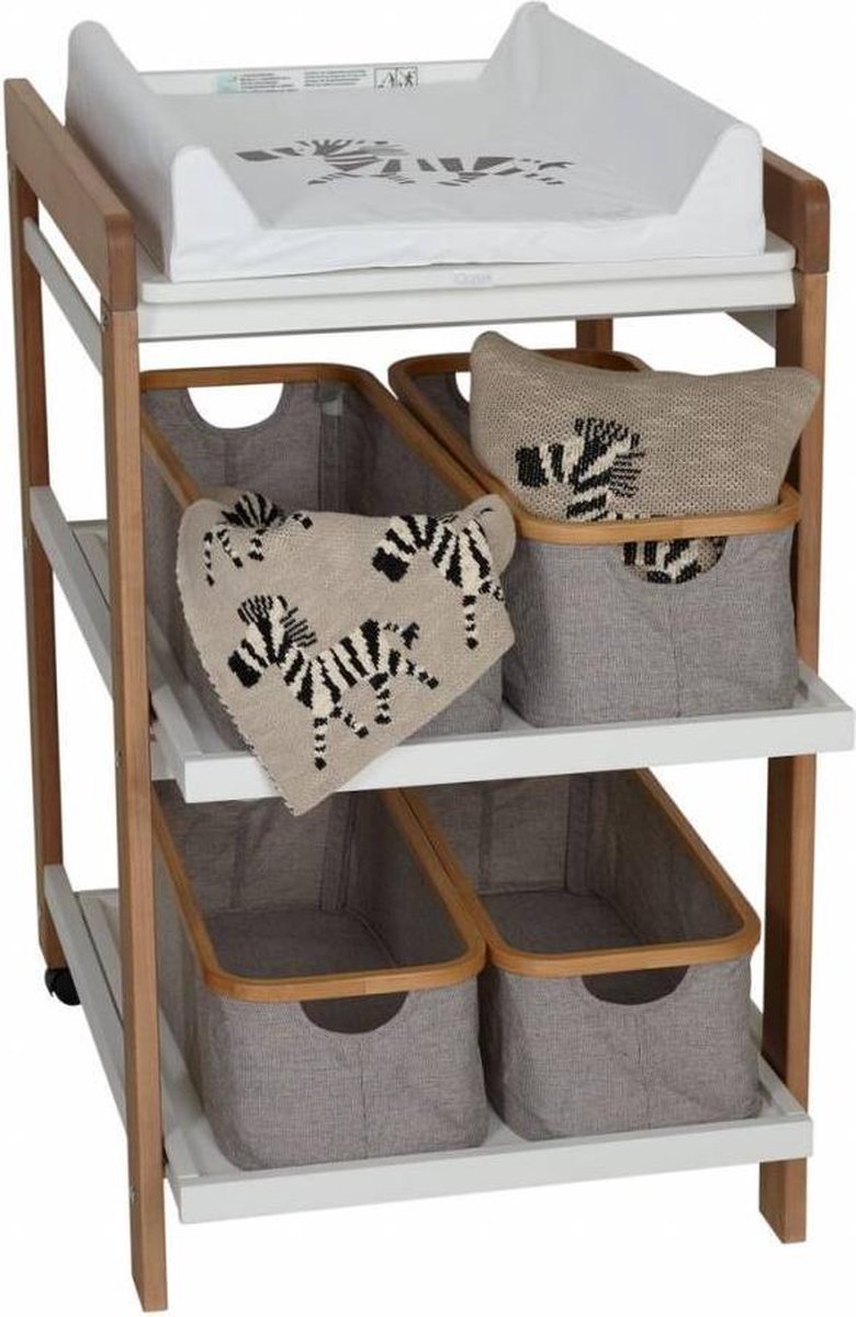 Waskussen - Zebra Kleur: Wit