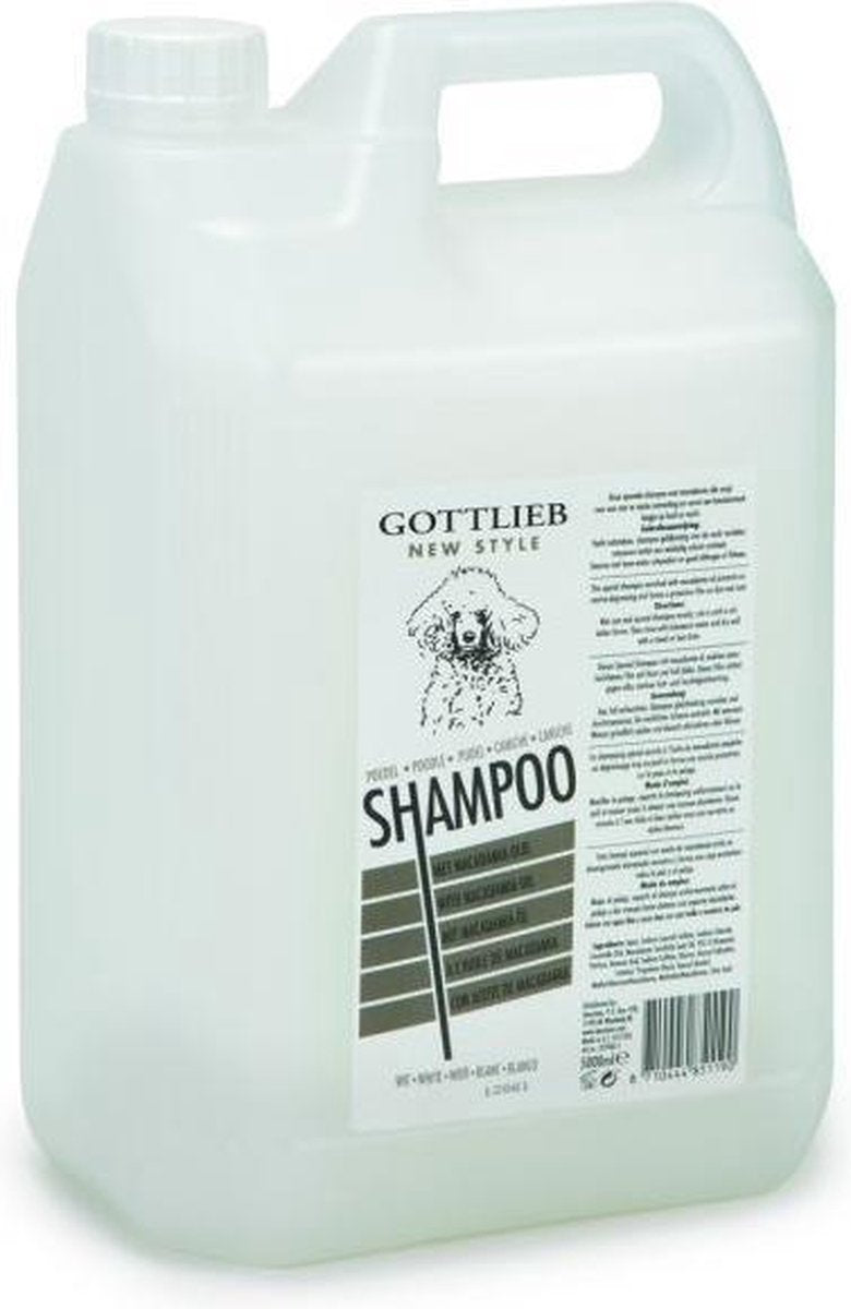 Gottlieb shampoo poedel wit 5 ltr