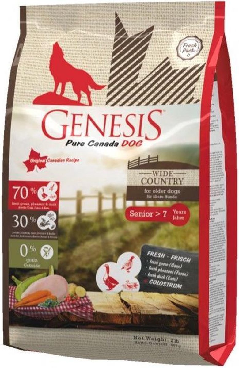 Genesis Pure Dog Senior Wide Country Inhoud - 11