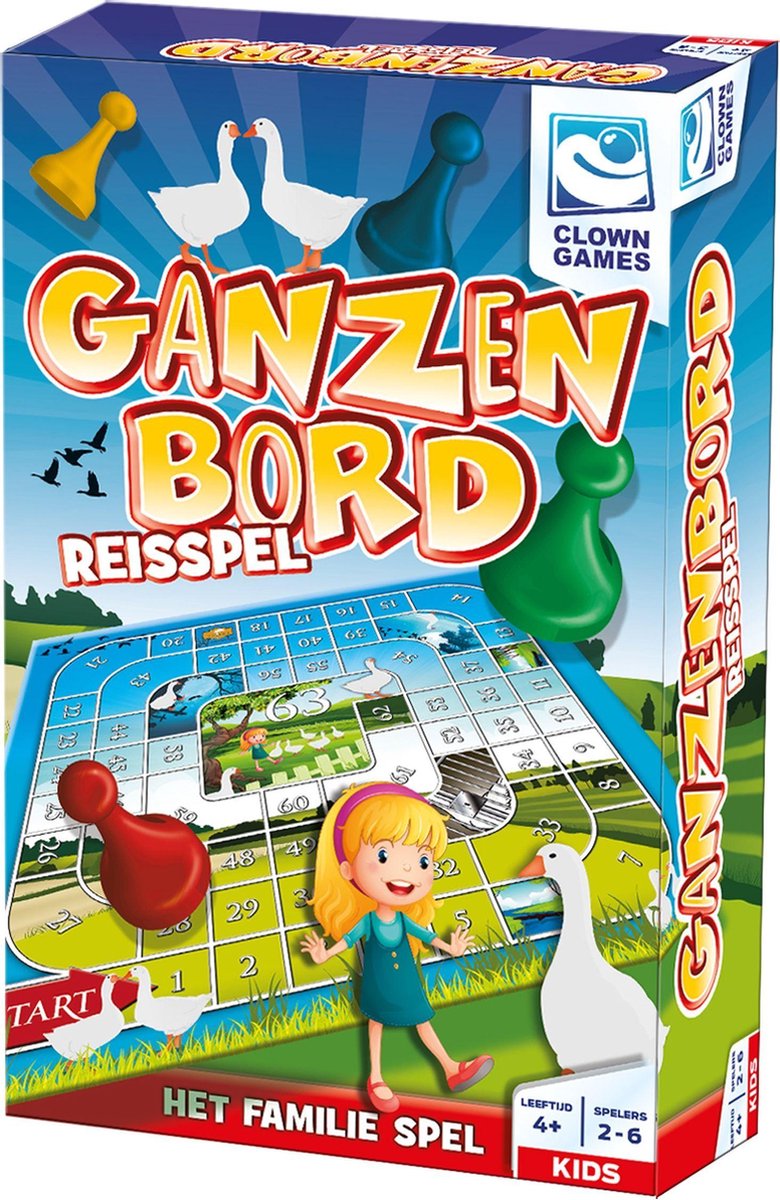 Clown Ganzenbord