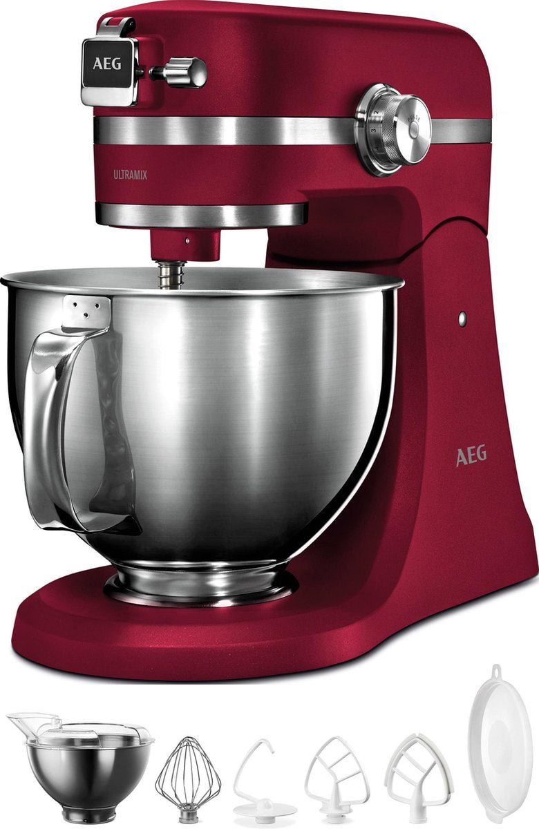 AEG Ultramix KM5520 - Keukenmachine - Rood