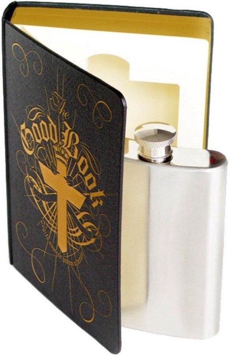 Suck Uk Heupfles Good Book 120 Ml 14