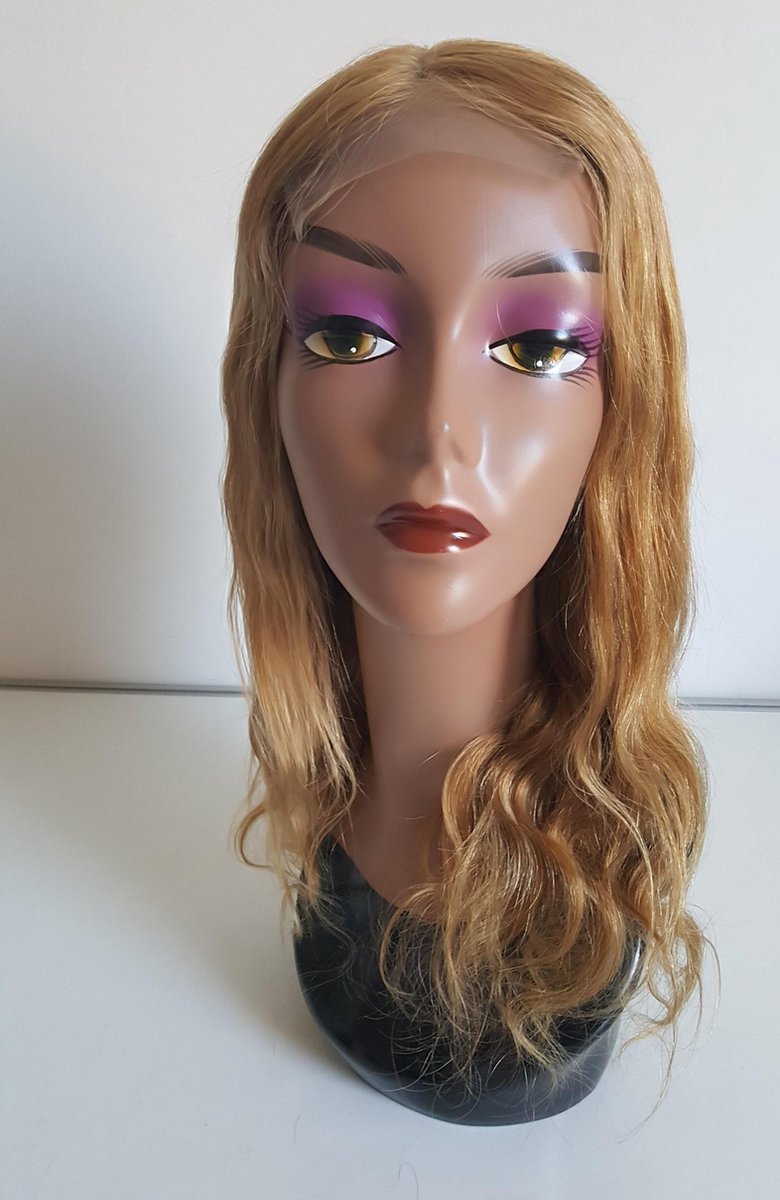 Braziliaanse Remy  haren pruik 16 inch (40