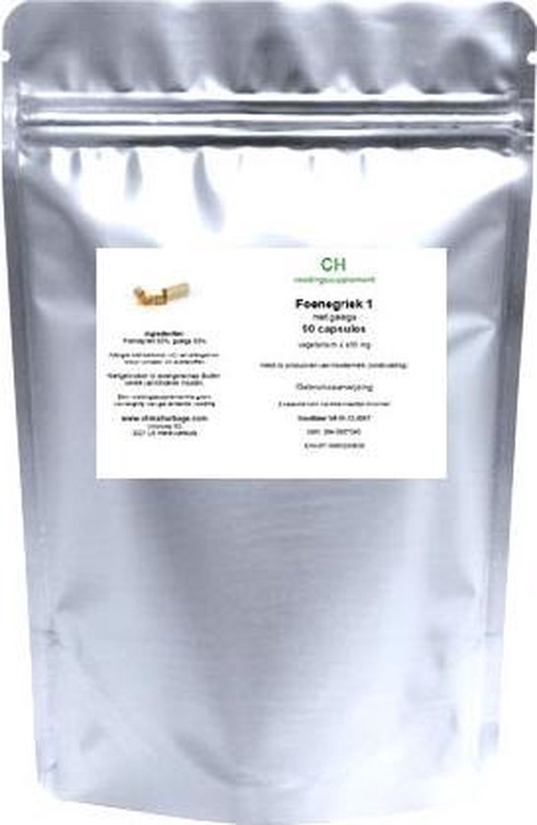 Foenegriek 1 - 80 Capsules - Voedingssupplement