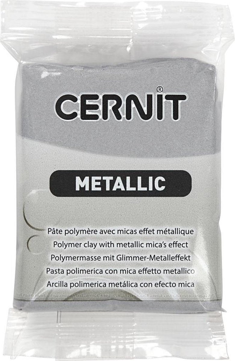 Cernit Modelleerklei 56 Gram Zilver (080)