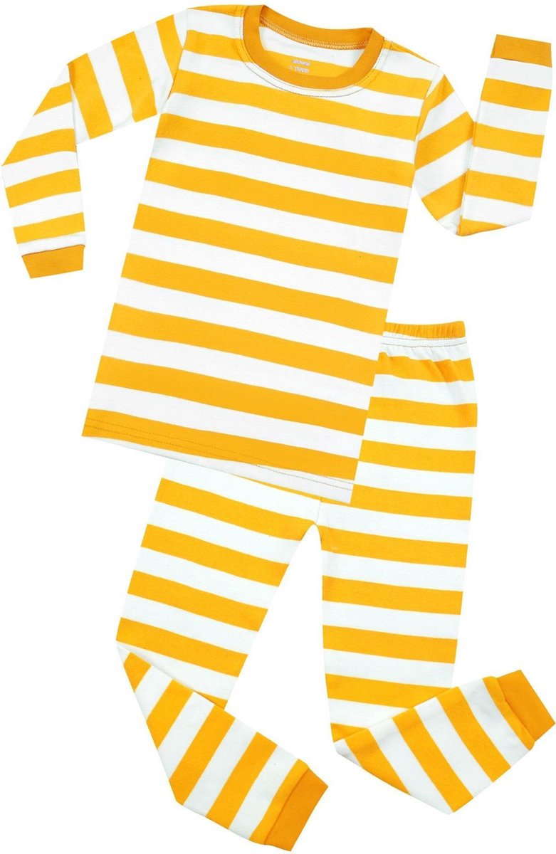 Elowel - Jongen en Meises Gestreepte Pyjama