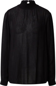 Kaffe blouse trine Zwart-40 (L)