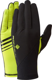 Ronhill - Running / Hardloop handschoen - Wind Block Glove - fluo yellow - maat: S