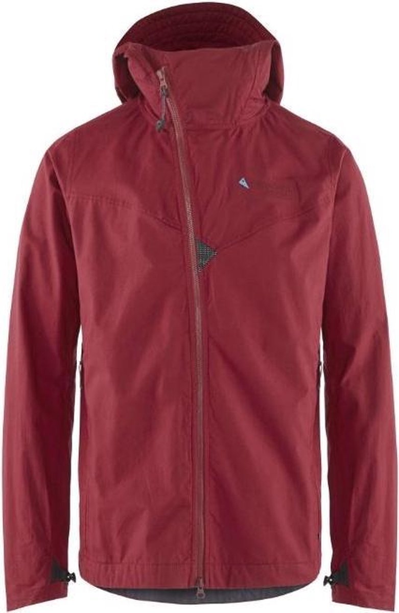 Klättermusen Outdoorjas Loride 2.0 Heren Katoen Rood Maat Xs