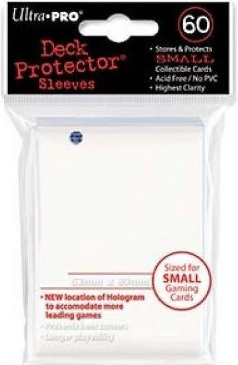 Sleeves Small White 60 D10
