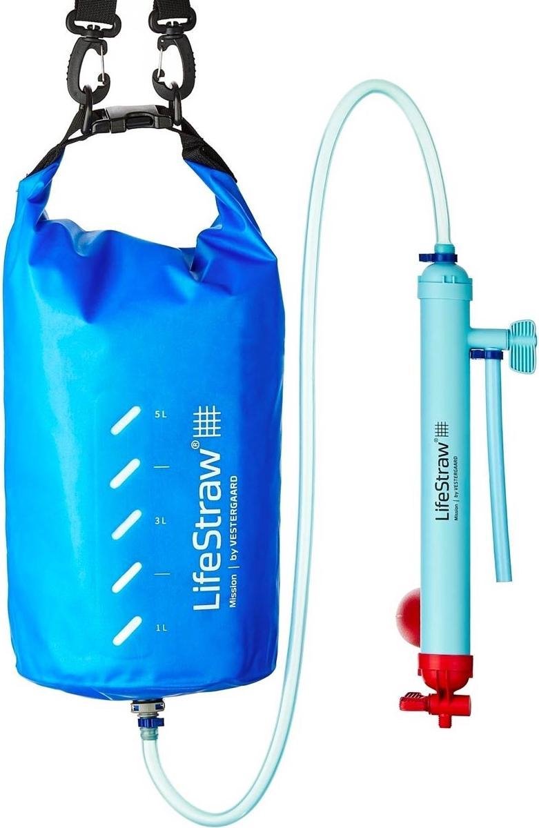 LifeStraw® waterfilterzak Mission 5 liter - blauw
