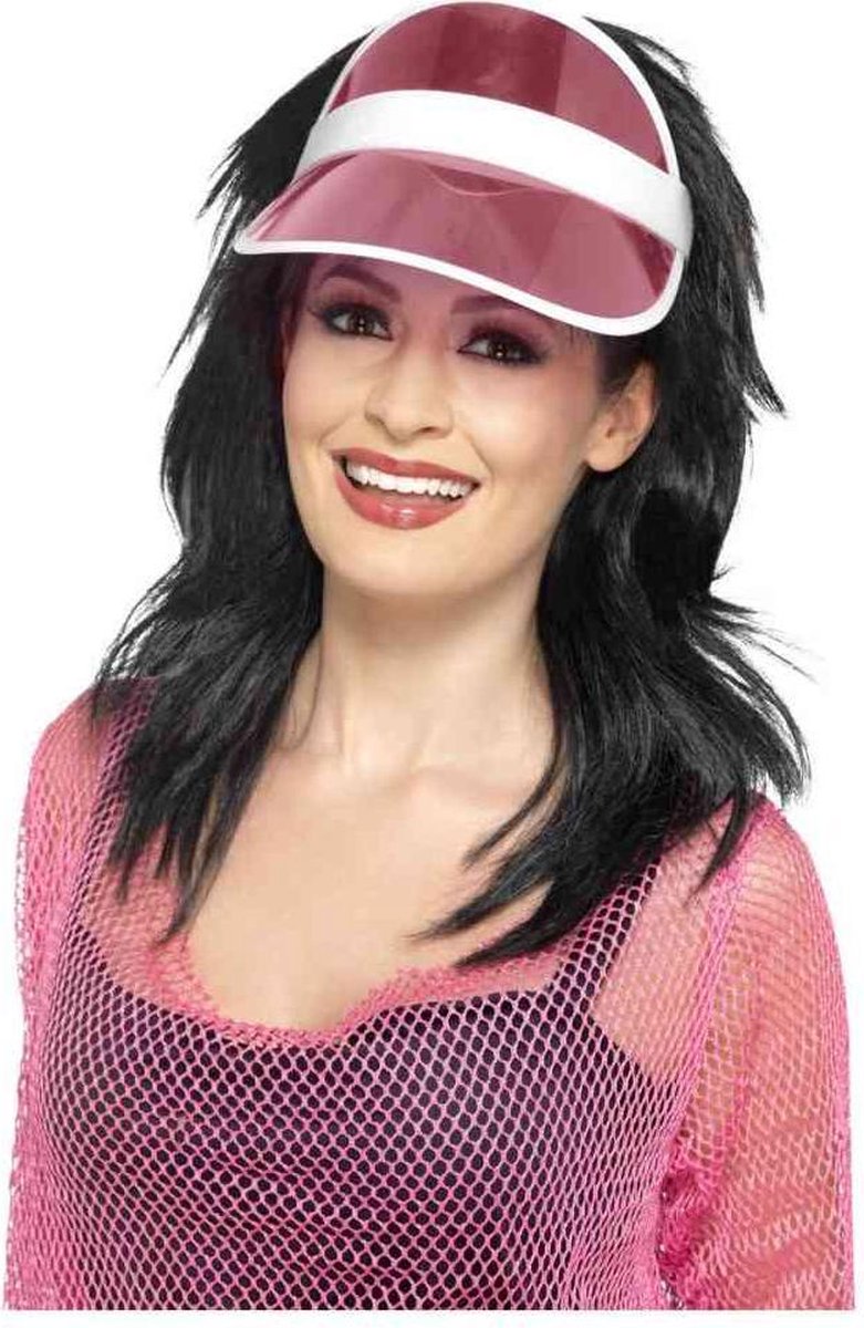 80s Sun Visor Pink