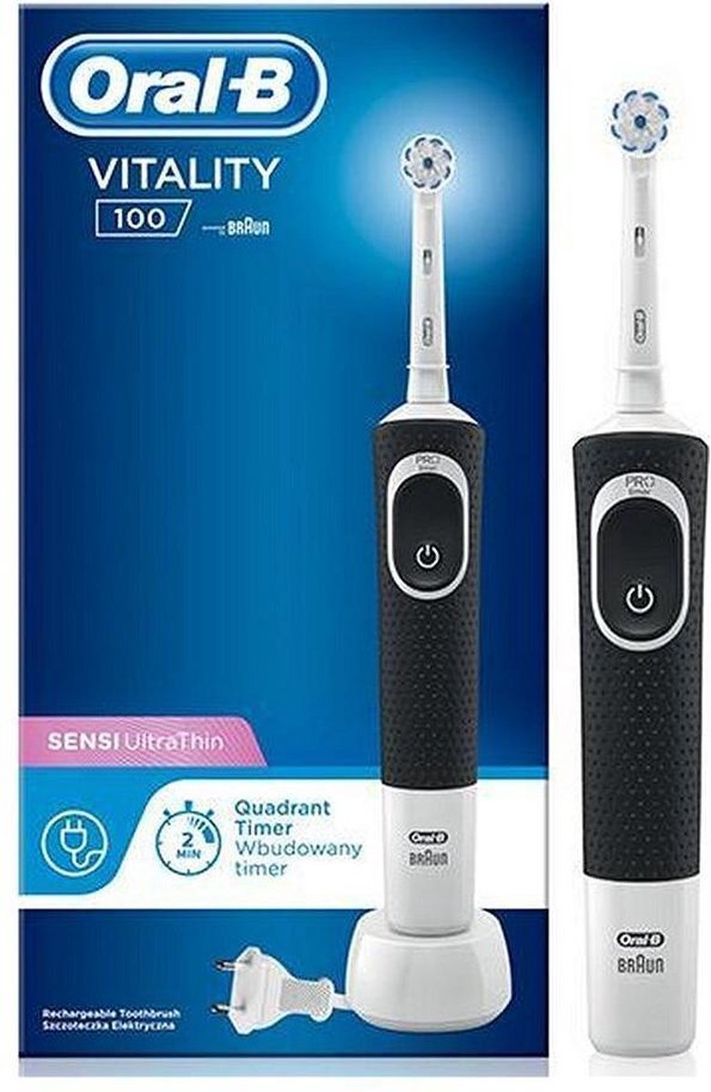 Oral-B Vitality 100 - Elektrische Tandenborstel - Zwart