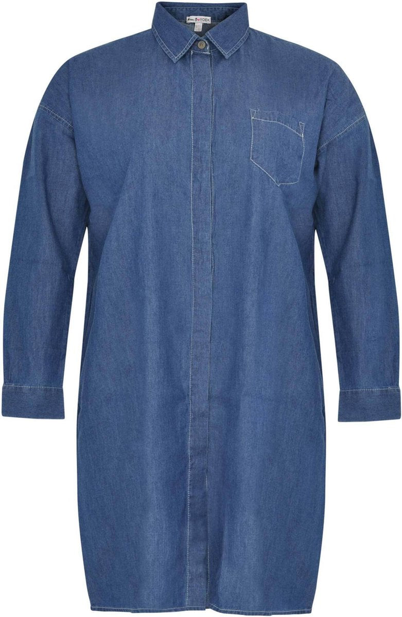 Yoek Blouse met lange mouwen